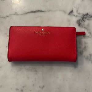 Kate Spade Wallet in red